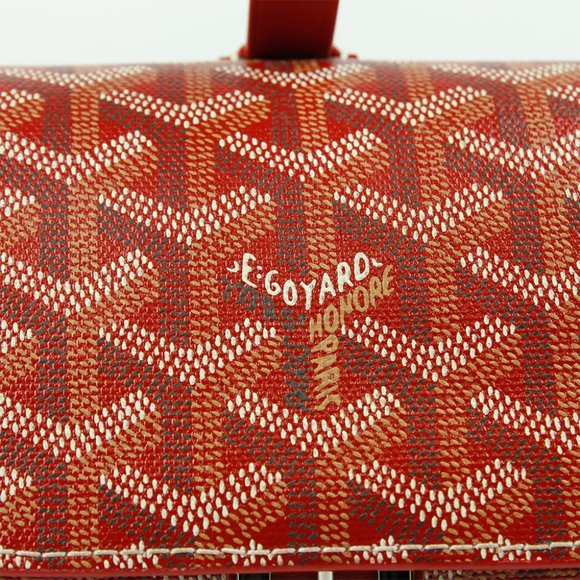 Goyard Goyardine Red Watch Case - Picture 15 of 16
